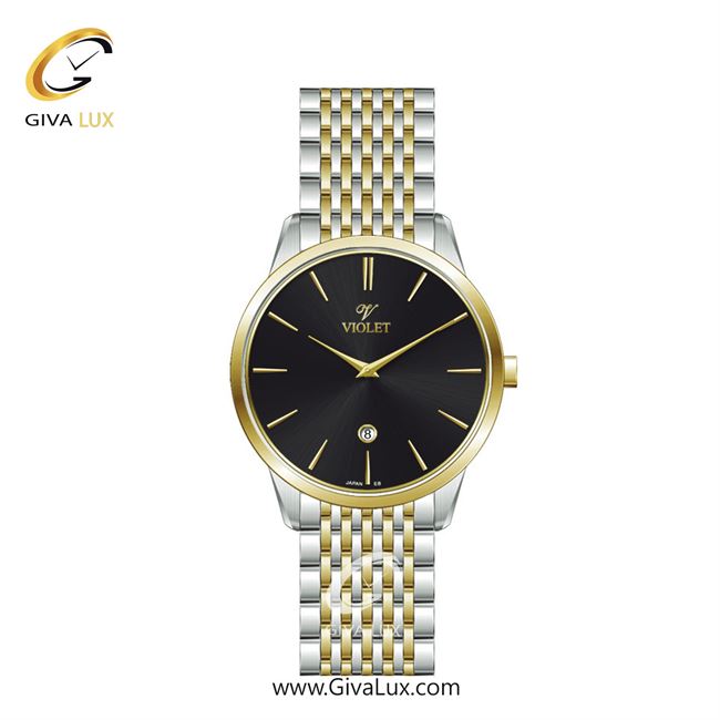 ساعت مچی اورجینال زنانه ویولت VIOLET طلایی-نقره ای | نقره ای-طلایی| مشکی| کد رفرنس 0639/2